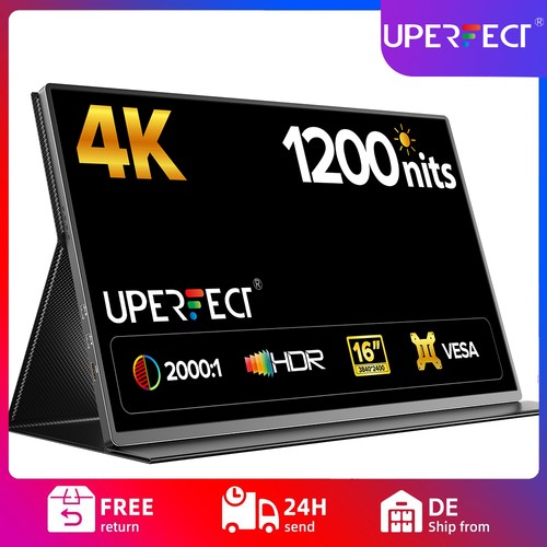 Ucolor zoll 4k tragbarer - 4k,