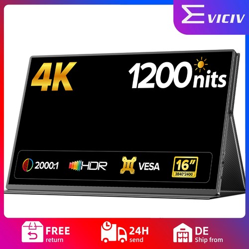 Ucolor zoll 4k - t6, tragbarer
