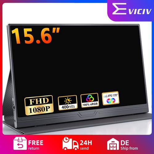 Eviciv portable monitor 6 - portable, 15,6