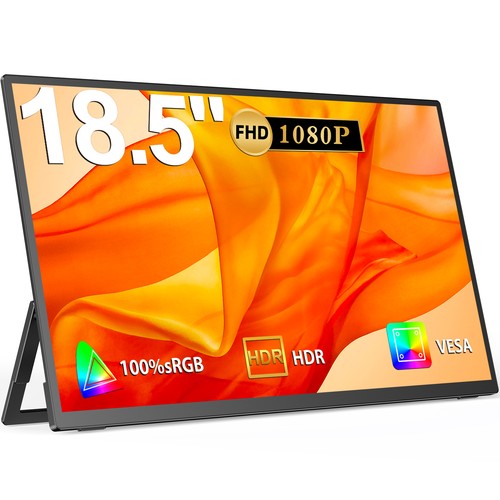 Zoll tragbarer monitore - 18,5,
