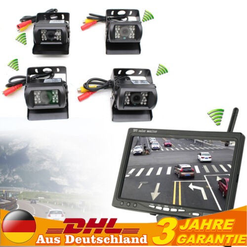 4kabellos rückfahrkamera funk - rückfahrkamera,