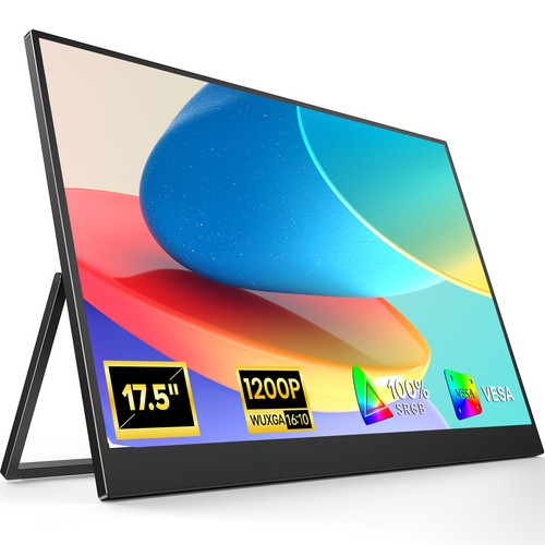 Zoll tragbarer monitore - 17,5,